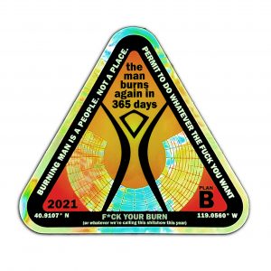 Plan B Permit 2021 Sticker 1 & 2