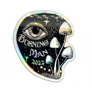 Waking Dreams 2022- Head, Eye and mushrooms