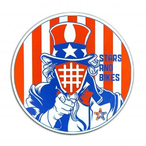 Stars and Bikes Series Sticker 4, 2022