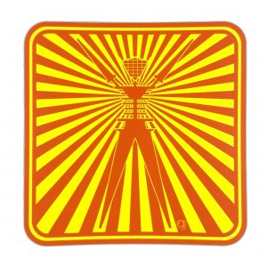 Sunburst Man, Sticker 1