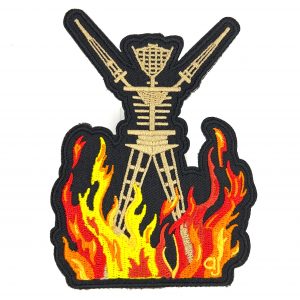 Man Effigy in Flames