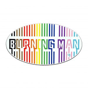 Burning Man R.I.D.E., Sticker