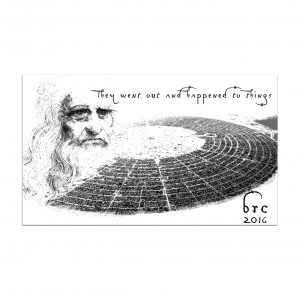 Da Vinci’s Workshop, 2016 Sticker