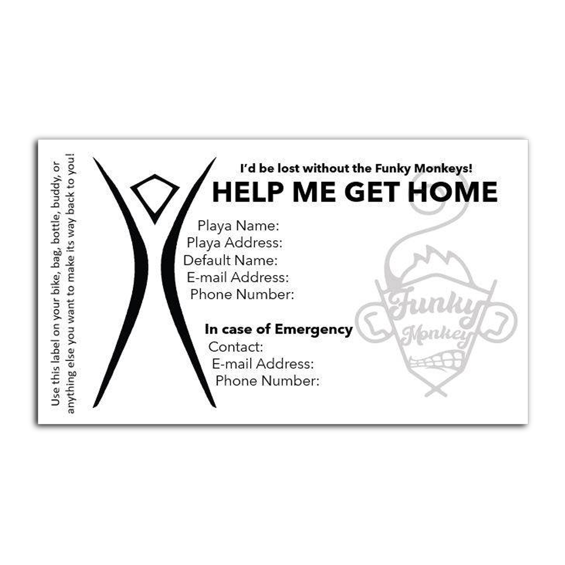 Lost items, 2023 Sticker Playa Makers