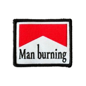 Man burning, Patch