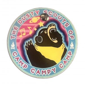 The Dusty Scouts of Camp Campy Camp, 2023 Sticker