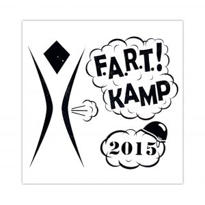 FART KAMP, 2015 Sticker