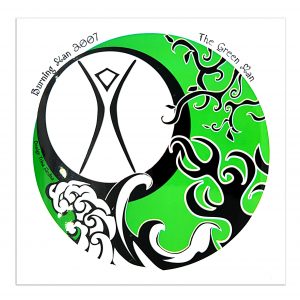 Green Man, 2017 Sticker