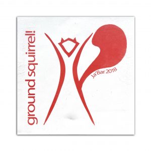 Ja' Bar, ground squirrel, 2018 Sticker