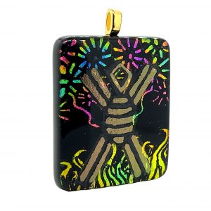 Man Effigy 3, Pendant by Misty Leppard