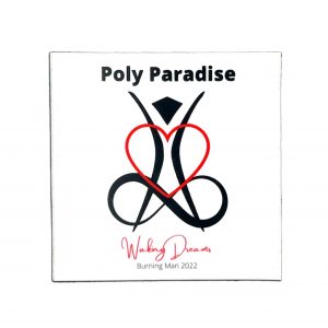 Poly Paradise, 2022 Sticker