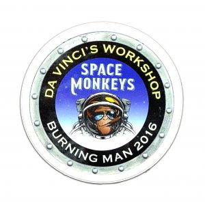 Space Monkeys, 2016 Sticker