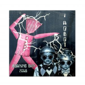 i,Robot Mind Control, 2018 Sticker