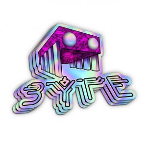 BYTE, Holographic Sticker 3