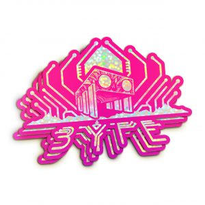 BYTE, CIRCUITSTENT 2023 Holographic Sticker