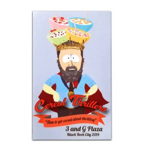 Cereal Thrillers, 2019 Sticker