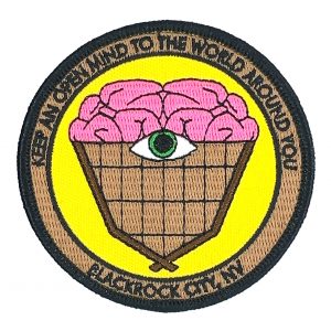 Keep an open mind of the world around you, Patch