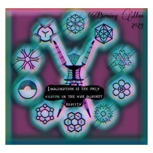 Imagination is the only weapon in the war against reality.