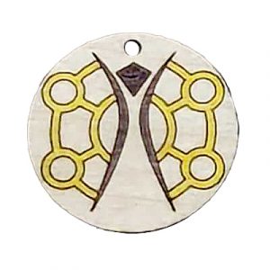 Burning Man 11 Principle Pendants in Color