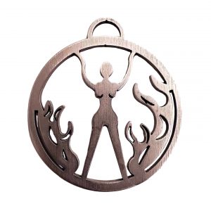 Female Effigy and Fire