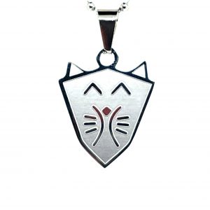 Cheshire Cat Man and Fire, Pendant