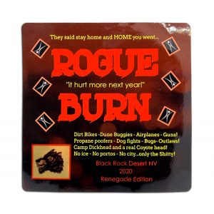 Rogue Burn, 2020 Sticker