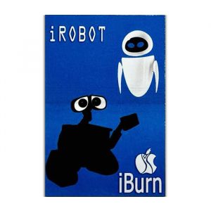 Wall-E and Eva, iRobot 2018 Sticker