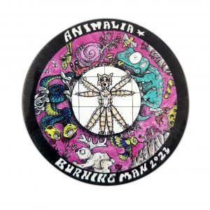 Burning Man Animalia II, 2023 Sticker