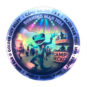 Camp Gecko, 2024 Sticker