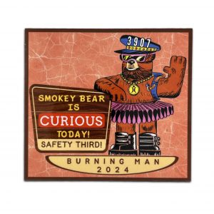 Smokey Bear is Curious Today!