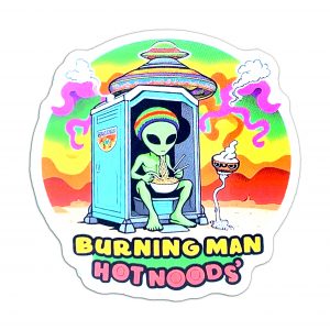 Burning Man Hot Noods'