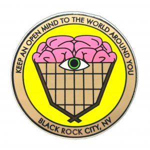 Keep an open mind of the world around you, Sticker II