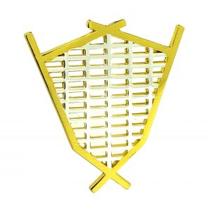 Man Effigy Head, 2 Tone