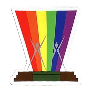 Rainbow Man, 2024 Sticker, Lady Bee Collection Late 2024-TEMP