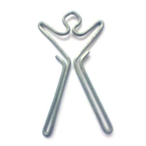Man Effigy Paper Clip Pendant