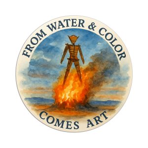 From Water & Color Comes Art
