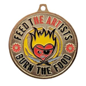 Feed the Artists, Burn the food Pendant
