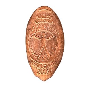Da Vinci's Workshop Pressed Penny, 2016
