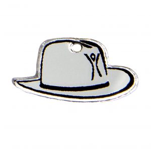 Larry Harvey's Hat Pendant