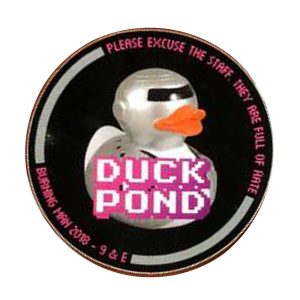 Duck Pond, 2018 Sticker