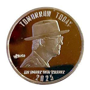 Tomorrow Today, One Playa Booty 2025 Coin