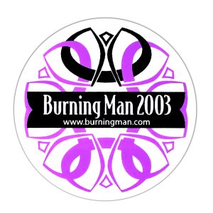 Burning Man 2003 Sticker