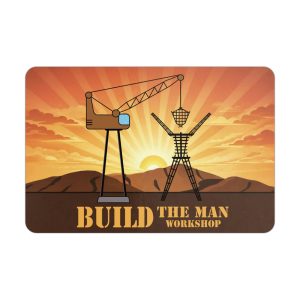 Build the Man Workshop 2026 Postcard
