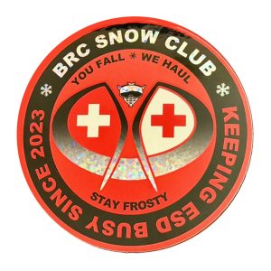 Black Rock City Snow Club, 2026 Sticker