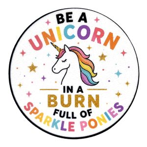 Be a Unicorn in a BURN full of SPARKLE PONIES