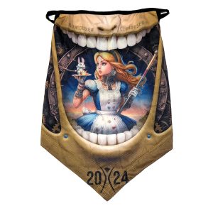 Curiouser and Curiouser, 2024 Fabric Scarf