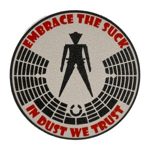 Embrace The Suck, Sticker